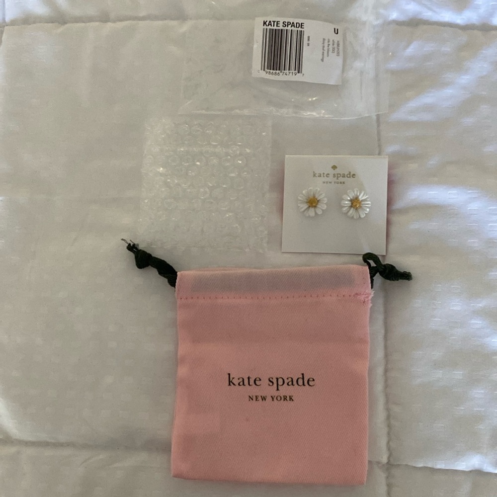 Kate Spade flower earrings
